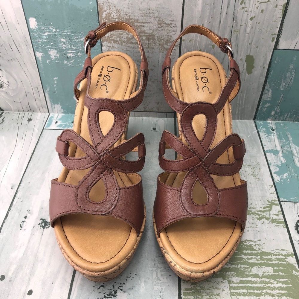 boc Born Concept Jalina Wedge Sandals size 8 NWT - Picture 4 of 8